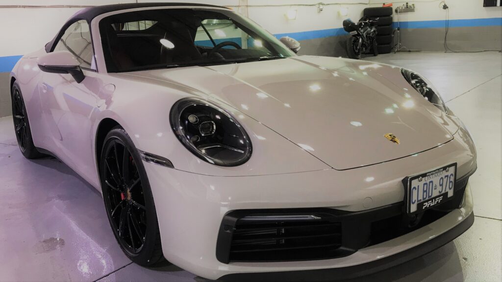 Porsche White